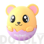Adorable Hamster Gerbil Mouse Egg Shaped Money Box Piggy Coin Bank | DOTOLY | DOTOLY