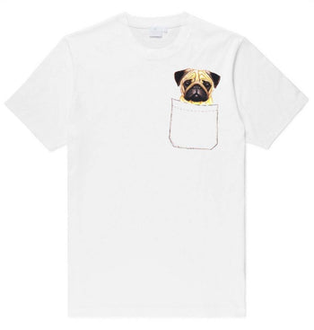 Adorable Pug Puppy in Your Pocket Graphic Print T-Shirt | DOTOLY | DOTOLY