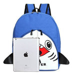 Adorable Shark Sea Monster Shaped Gym Rucksack Backpack in Blue | Shark Week | DOTOLY