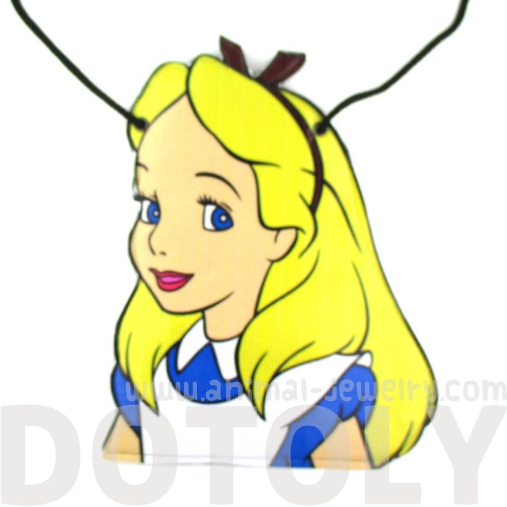 Alice in Wonderland Shaped Vinyl Print Cross Body Bag | DOTOLY | DOTOLY