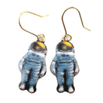 Astronaut in A Space Suit Space Travel Dangle Earrings
