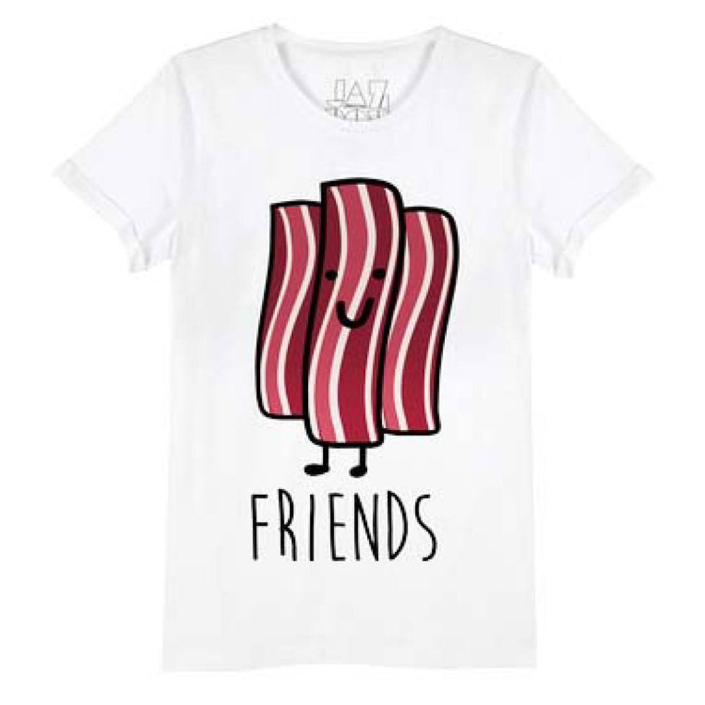Bacon and Eggs Best Friends T-Shirt Graphic Print Tees | 2 Piece Set | DOTOLY