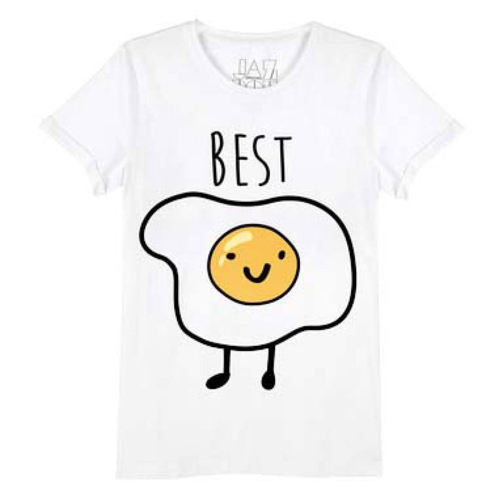 Bacon and Eggs Best Friends T-Shirt Graphic Print Tees | 2 Piece Set | DOTOLY