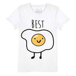 Bacon and Eggs Best Friends T-Shirt Graphic Print Tees | 2 Piece Set | DOTOLY