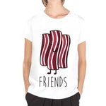 Bacon and Eggs Best Friends T-Shirt Graphic Print Tees | 2 Piece Set | DOTOLY