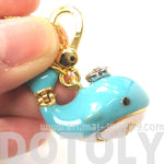 Blue Whale Shaped Animal Pendant Necklace | Limited Edition Animal Jewelry | DOTOLY