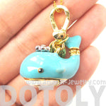 Blue Whale Shaped Animal Pendant Necklace | Limited Edition Animal Jewelry | DOTOLY