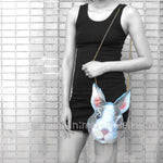 Bunny Rabbit Head Shaped Vinyl Animal Themed Cross Body Shoulder Bag | DOTOLY | DOTOLY