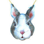 Bunny Rabbit Head Shaped Vinyl Animal Themed Cross Body Shoulder Bag | DOTOLY | DOTOLY