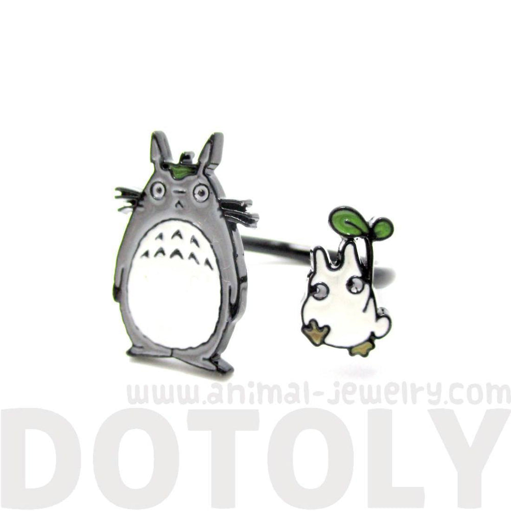 Chibi Totoro Miyazaki My Neighbor Totoro Inspired Adjustable Ring | DOTOLY | DOTOLY