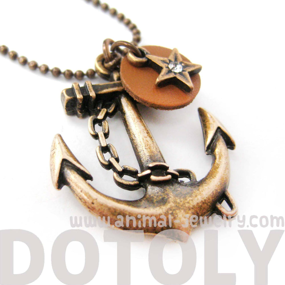 classic-anchor-shaped-nautical-themed-charm-necklace-in-bronze-dotoly