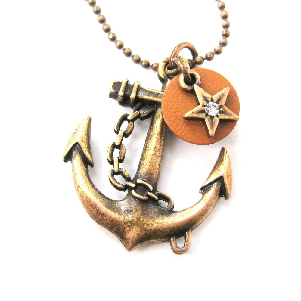 classic-anchor-shaped-nautical-themed-charm-necklace-in-bronze-dotoly