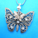 classic-butterfly-shaped-pendant-necklace-in-silver-with-rhinestones-dotoly