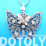 classic-butterfly-shaped-pendant-necklace-in-silver-with-rhinestones-dotoly