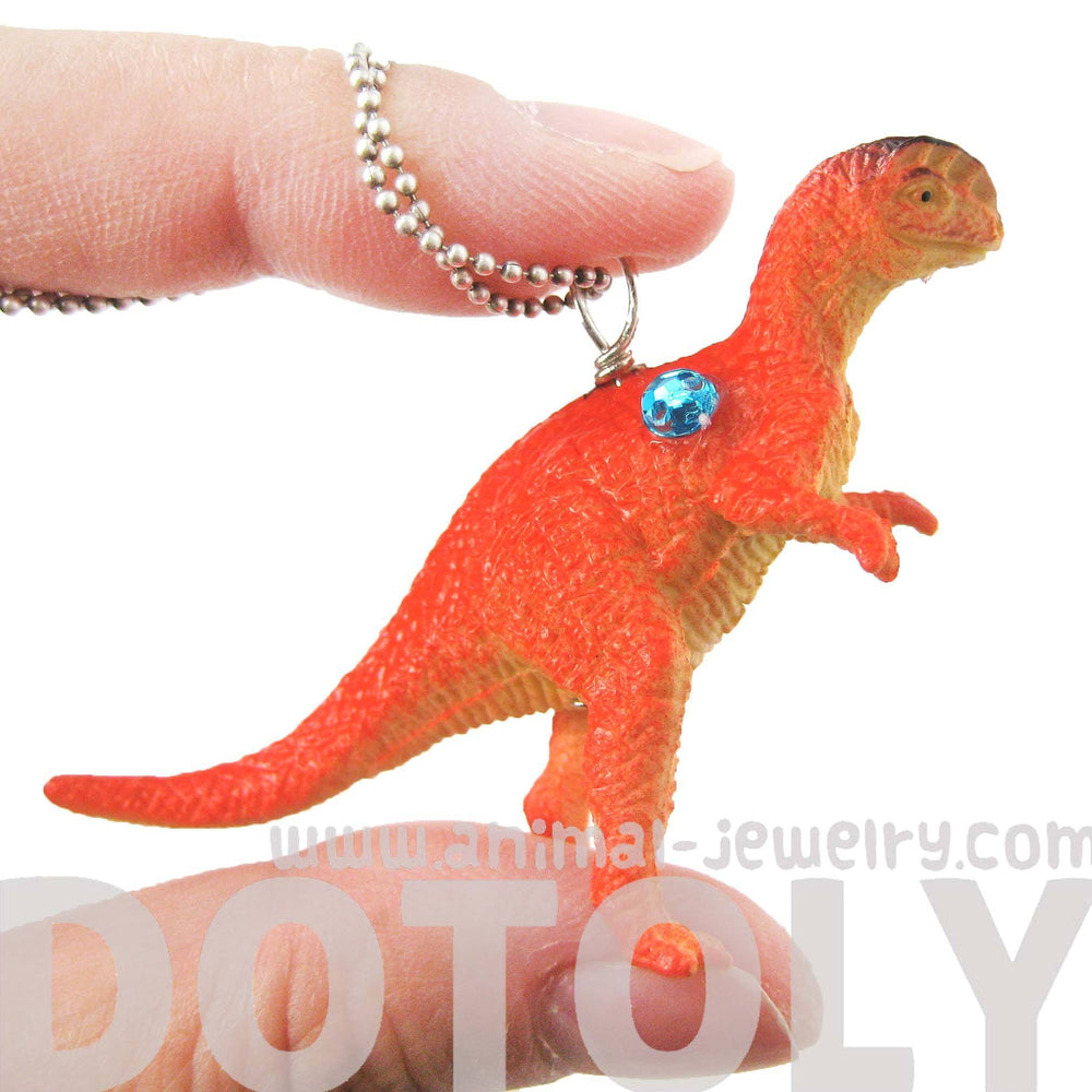 classic-dinosaur-shaped-figurine-pendant-necklace-in-red-animal-jewelry