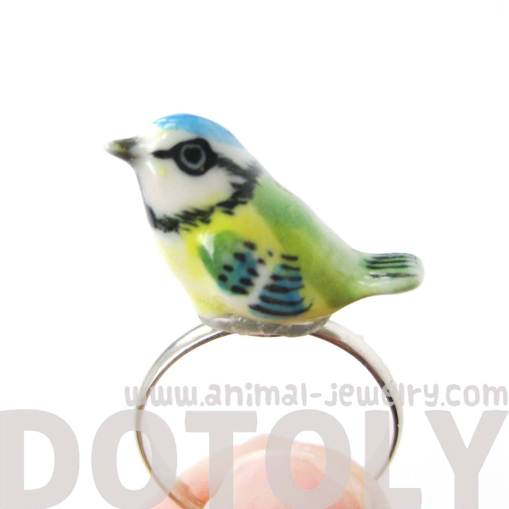 colorful-porcelain-ceramic-blue-tit-bird-animal-adjustable-ring-handmade