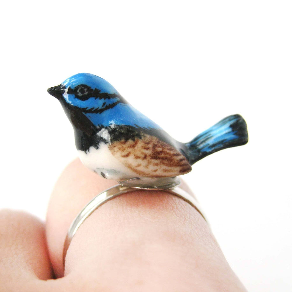 colorful-porcelain-ceramic-blue-bird-animal-adjustable-ring-handmade