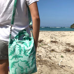 Crocodile Alligator Bird Animal Pattern Crossbody Duck Top Handle Tote Bag
