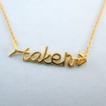 Making it Official | Relationship Gifts | Taken Cursive Pendant Necklace