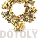 cute-elephant-themed-charm-bracelet-animal-jewelry