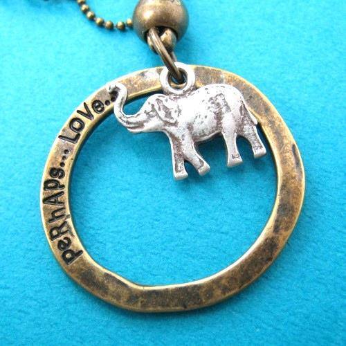 elephant-animal-hoop-pendant-necklace-in-silver-on-bronze