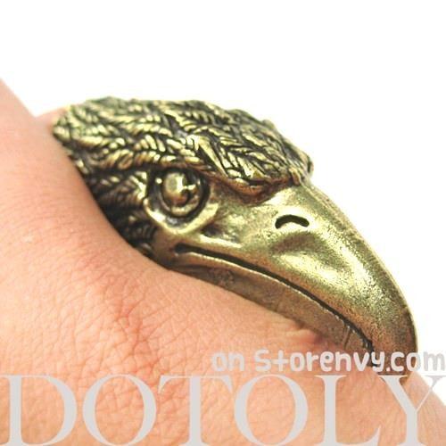 adjustable-3d-eagle-hawk-bird-statement-animal-ring-in-bronze