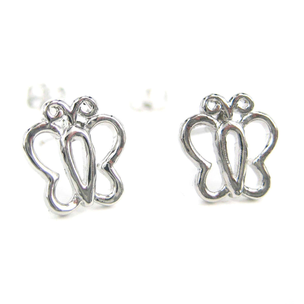 small-butterfly-wings-animal-cut-out-outline-earrings-in-silver