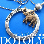 elephant-animal-hoop-pendant-necklace-in-bronze-on-silver