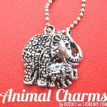 mom-and-baby-elephant-animal-charm-necklace-in-silver