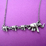elephant-animal-charm-necklace-in-silver