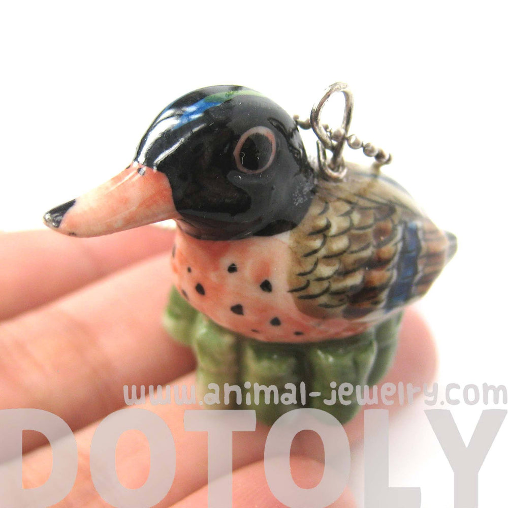 duck-bird-porcelain-ceramic-animal-pendant-necklace-handmade