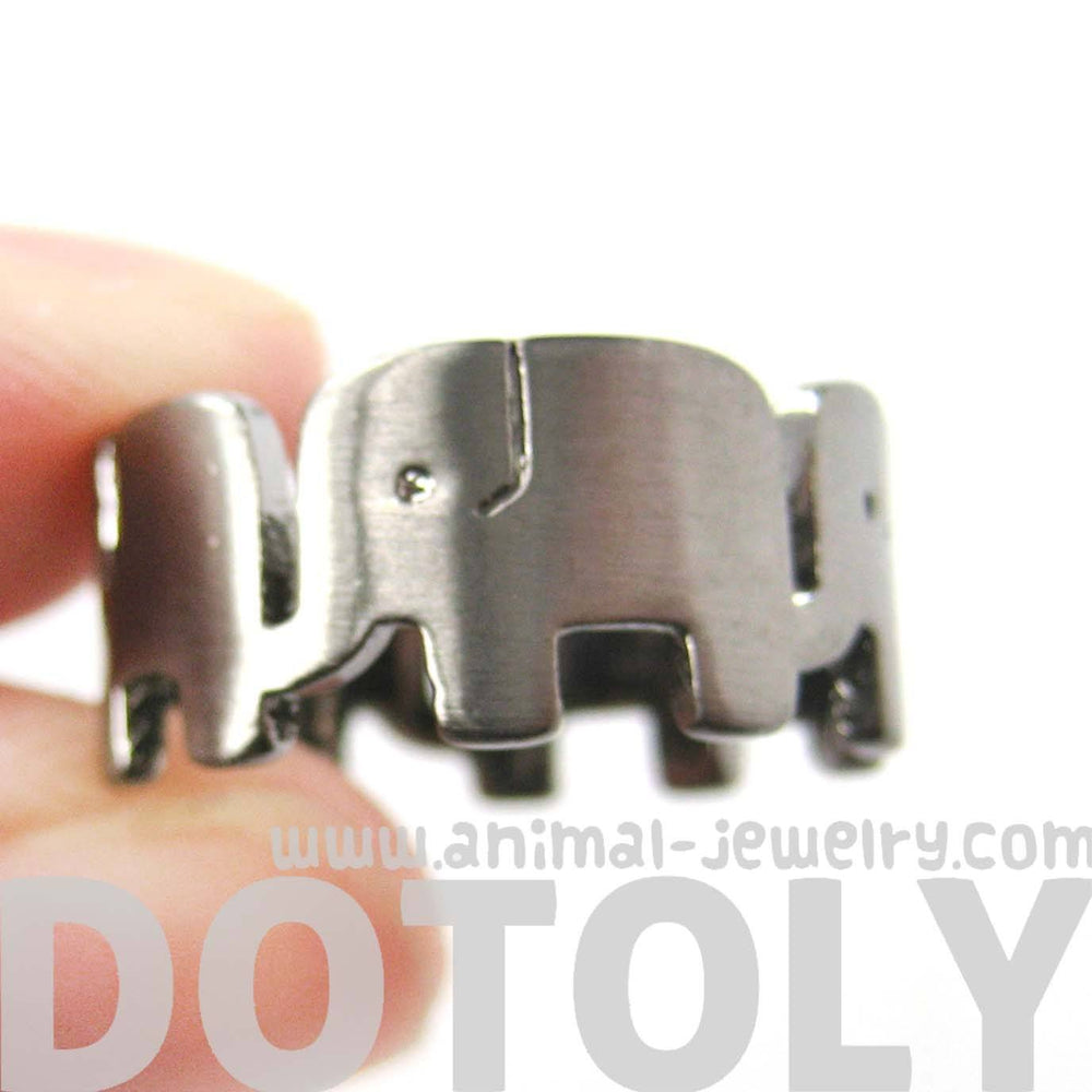 elephant-family-parade-animal-ring-in-gunmetal-silver-us-size-6-to-8-available