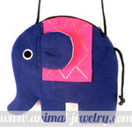 elephant-shaped-animal-shoulder-bag-in-dark-blue-and-pink-dotoly