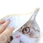 Calico Kitty Cat Face Shaped Vinyl Animal Themed Cross Shoulder Bag