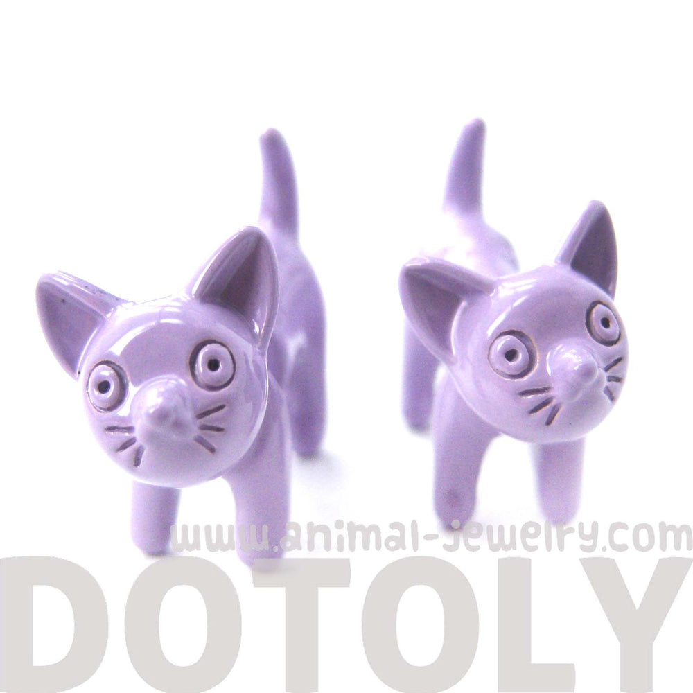fake-gauge-earrings-adorable-kitty-cat-animal-plug-earrings-in-light-purple