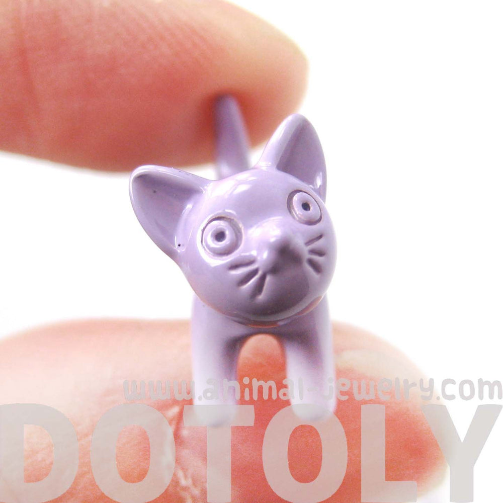 fake-gauge-earrings-adorable-kitty-cat-animal-plug-earrings-in-light-purple