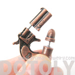 fake-gauge-earrings-gun-pistol-and-bullet-shaped-faux-plug-stud-earrings-in-copper