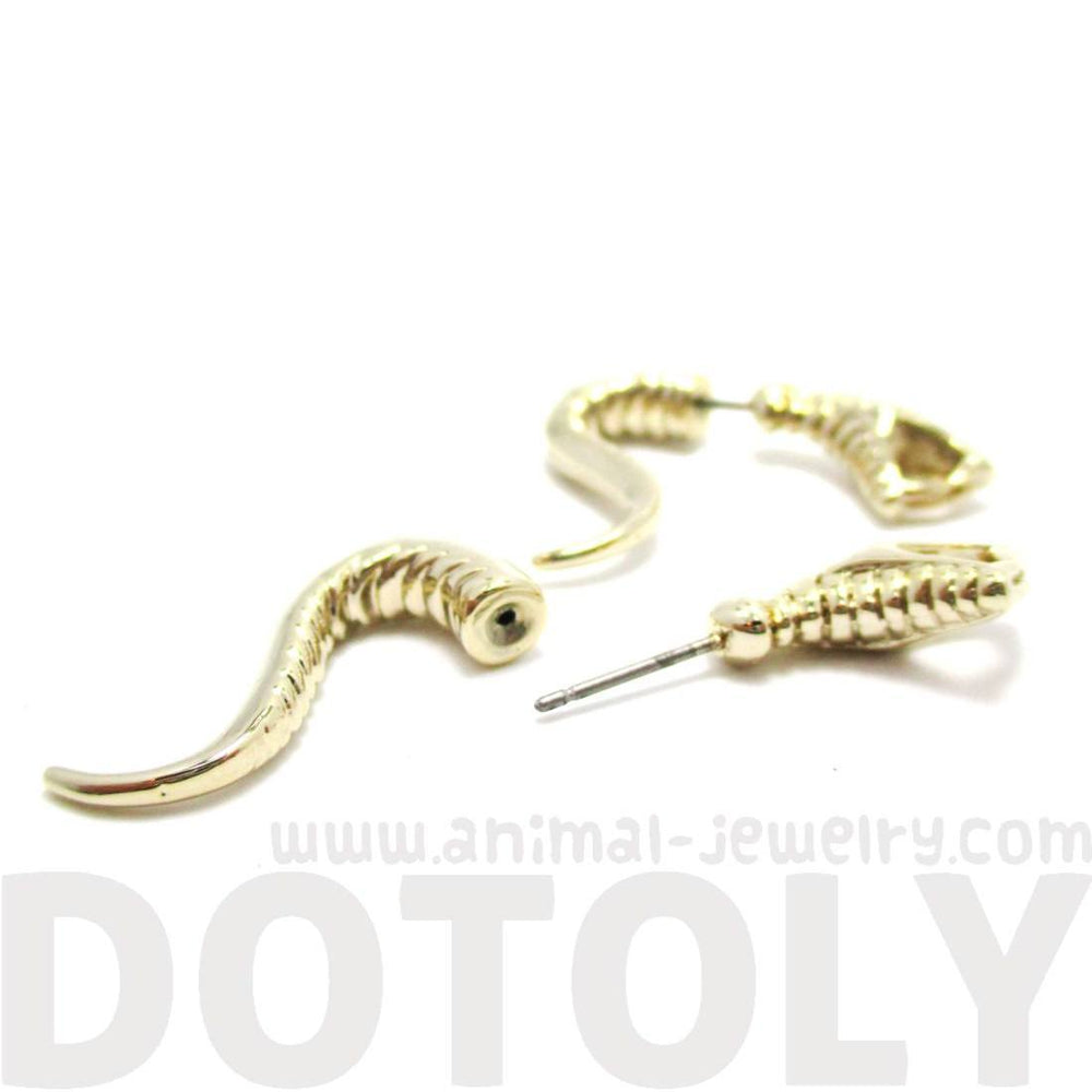 Buy 2 Pairs LADEMAYH Gauges Earrings - Ear Hook Hanging Tauren - Opening  Plugs Tunnels Gauges, 316L Stainless Steel Body Piercing Jewelry1