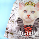 Fancy Cat with Crown and Victorian Dress Photoshopped Kitten All Over Print Tank Top | DOTOLY