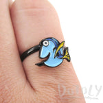Finding Dory Blue Tang Fish Shaped Adjustable Ring | DOTOLY | DOTOLY