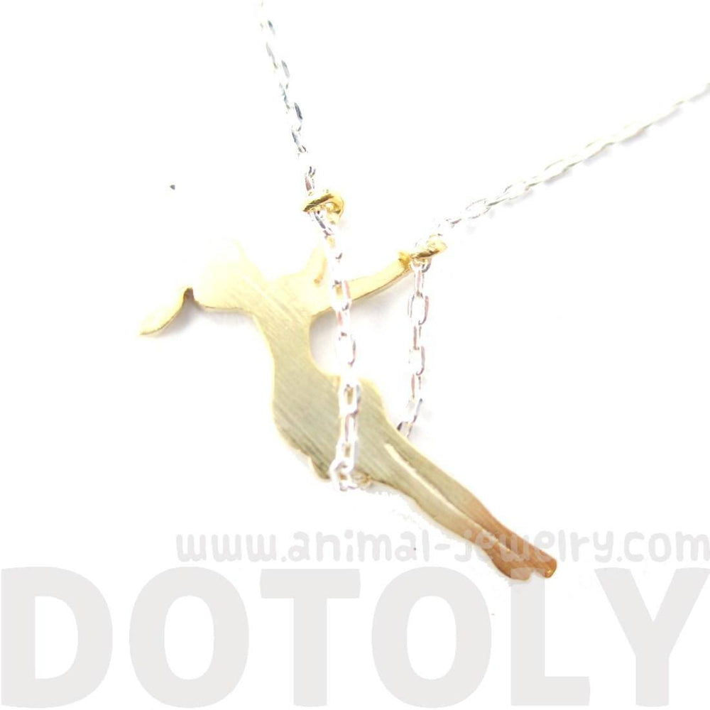 Girl on online a swing necklace