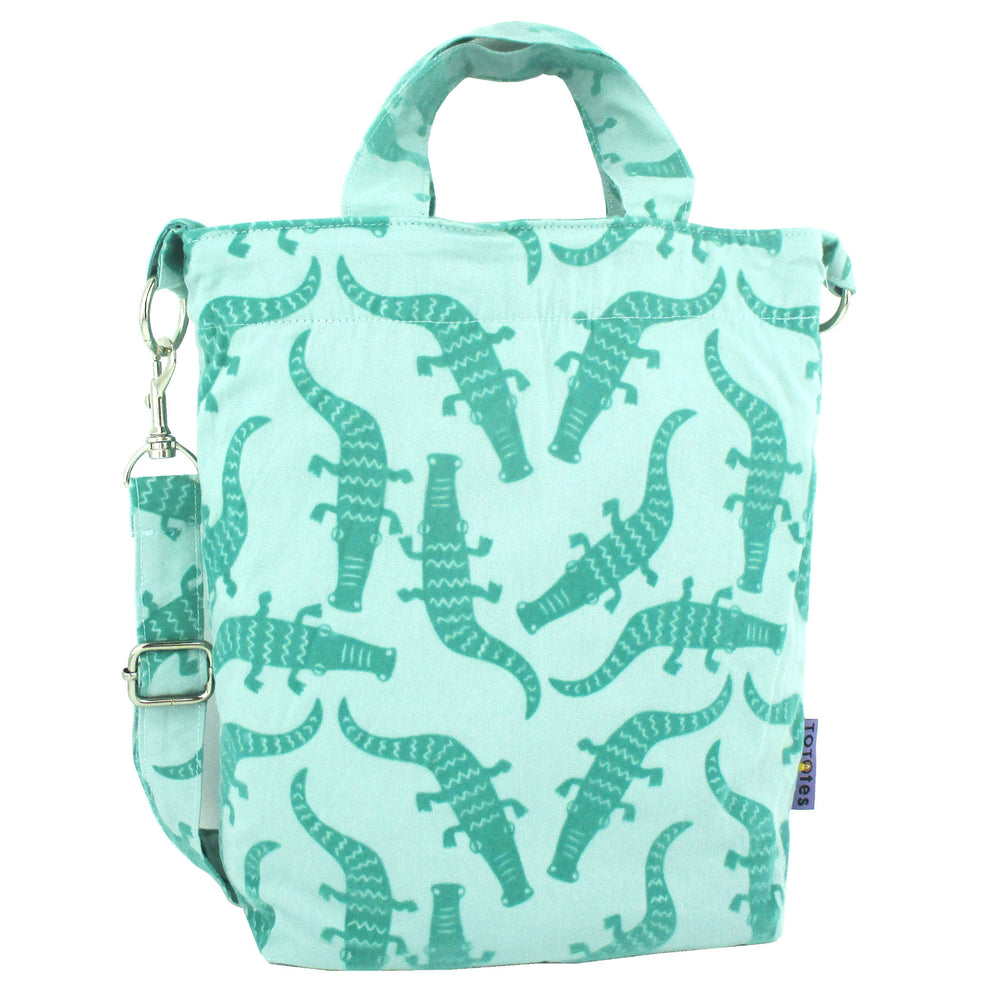 Crocodile Alligator Bird Animal Pattern Crossbody Duck Top Handle Tote Bag