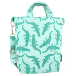 Crocodile Alligator Bird Animal Pattern Crossbody Duck Top Handle Tote Bag