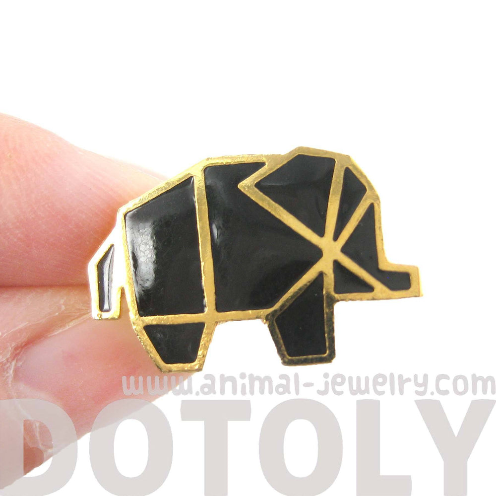 Handmade Elephant Origami Shaped Animal Themed Adjustable Ring | Limited Edition | DOTOLY