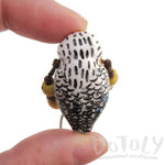 Handmade Snowy Owl Shaped Hand Painted Bird Whistle Pendant Necklace | DOTOLY | DOTOLY