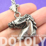 Horse Pony Animal Pendant Necklace in Silver | DOTOLY | DOTOLY