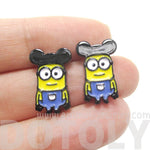 Mickey Mouse Minions From Despicable Me Stud Earrings | DOTOLY | DOTOLY
