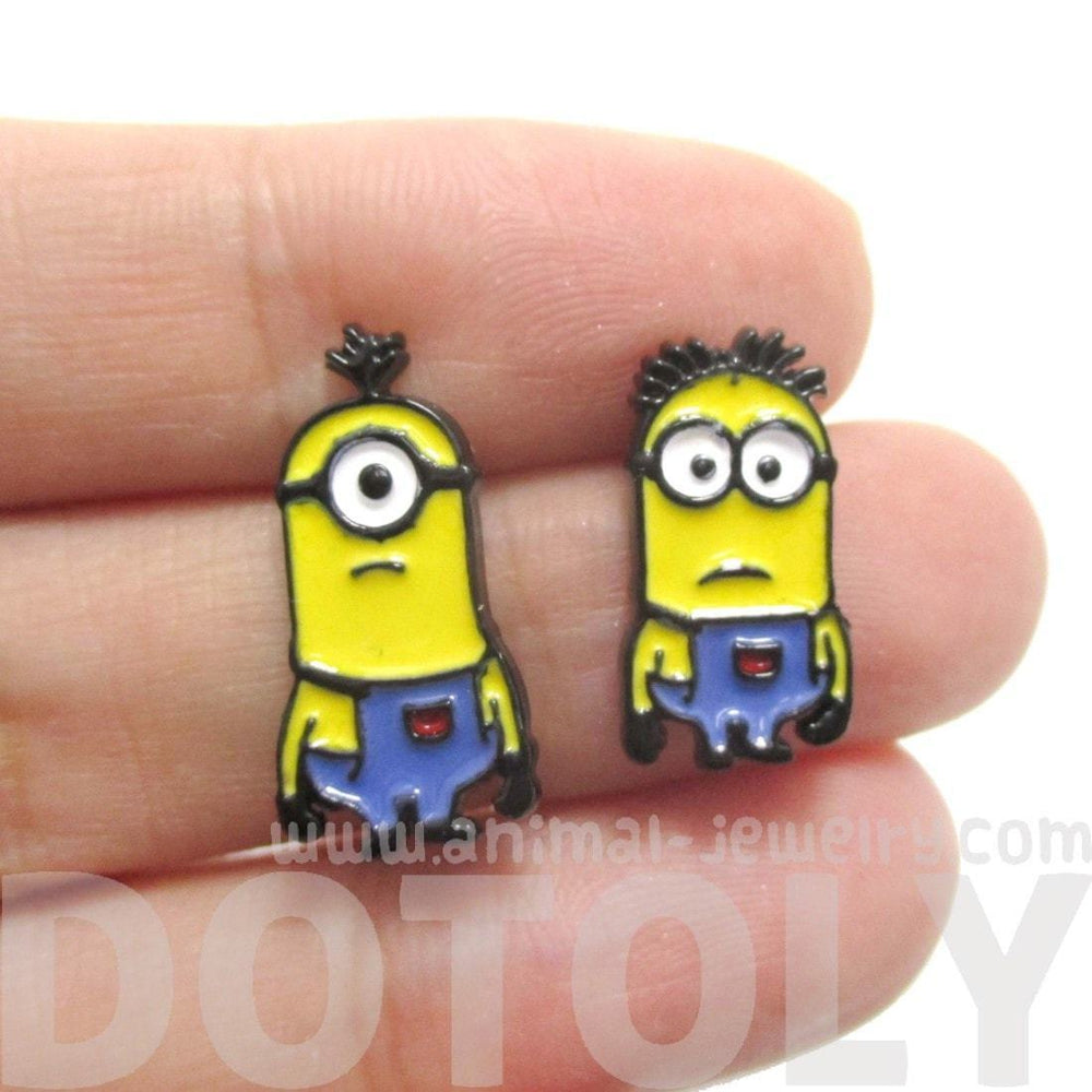Minions From Despicable Me Mix and Match Stud Earrings | DOTOLY | DOTOLY
