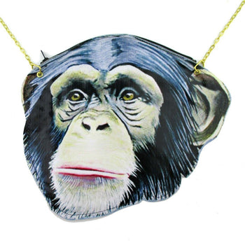 Monkey Chimpanzee Face Shaped Vinyl Animal Themed Cross Body Bag | DOTOLY | DOTOLY