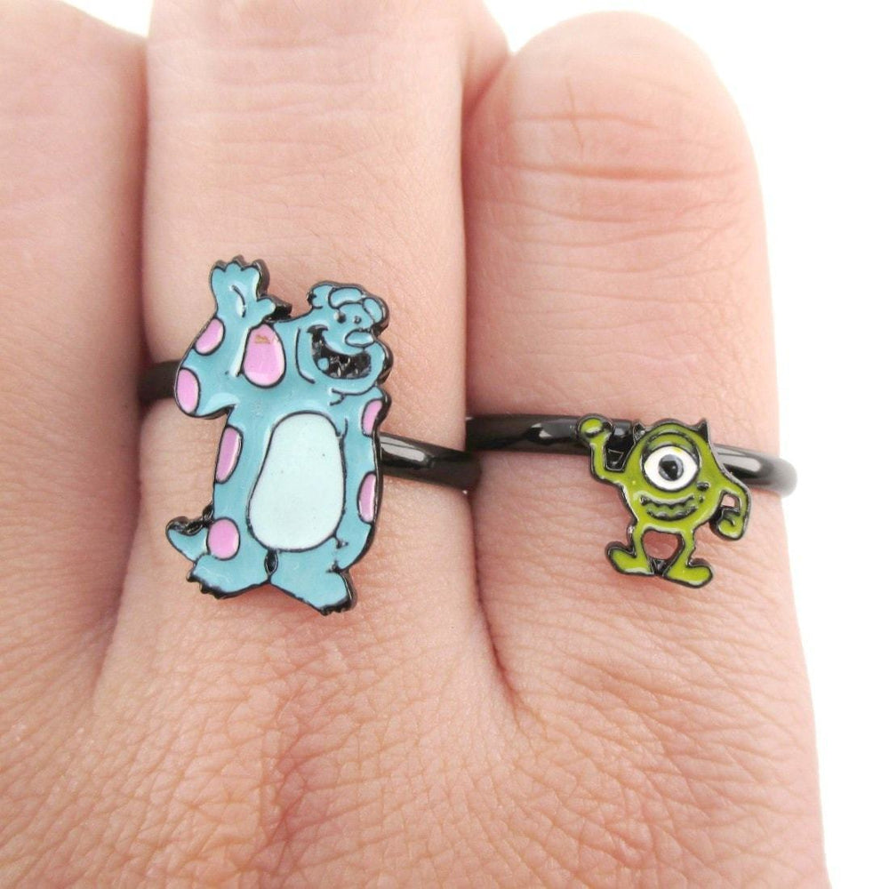 Monsters Inc Sullivan Mike Shaped Adjustable Ring | DOTOLY | DOTOLY